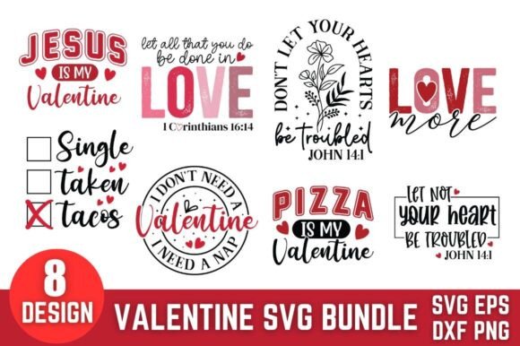 Cheistian Valentine Svg Bundle: A Creative Asset for Crafts and Graphics