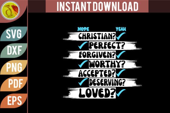 Christian Perfect Forgiven Svg Design Review