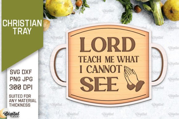 Christian Serving Tray Laser Cut SVG Review
