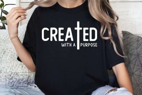 Created with a Purpose SVG: Faith Jesus Design Review