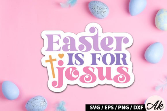 Easter is for Jesus Retro Sticker Review
