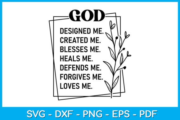 Explore Divine Creativity with God Christian Religious Faith SVG Graphics