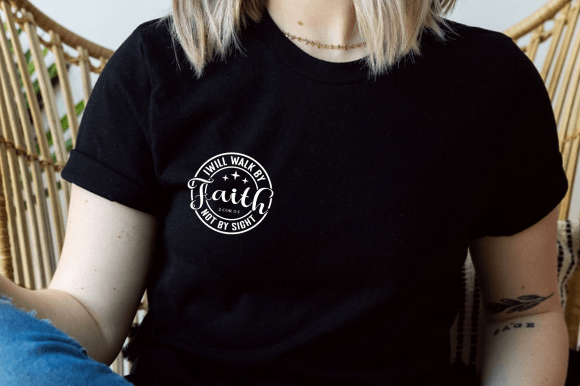 Walk by Faith Not by Sight: A Versatile Graphics and Crafts Asset