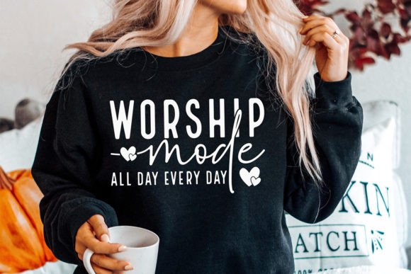 Worship SVG Graphics for Faith Crafts & Editorial Design